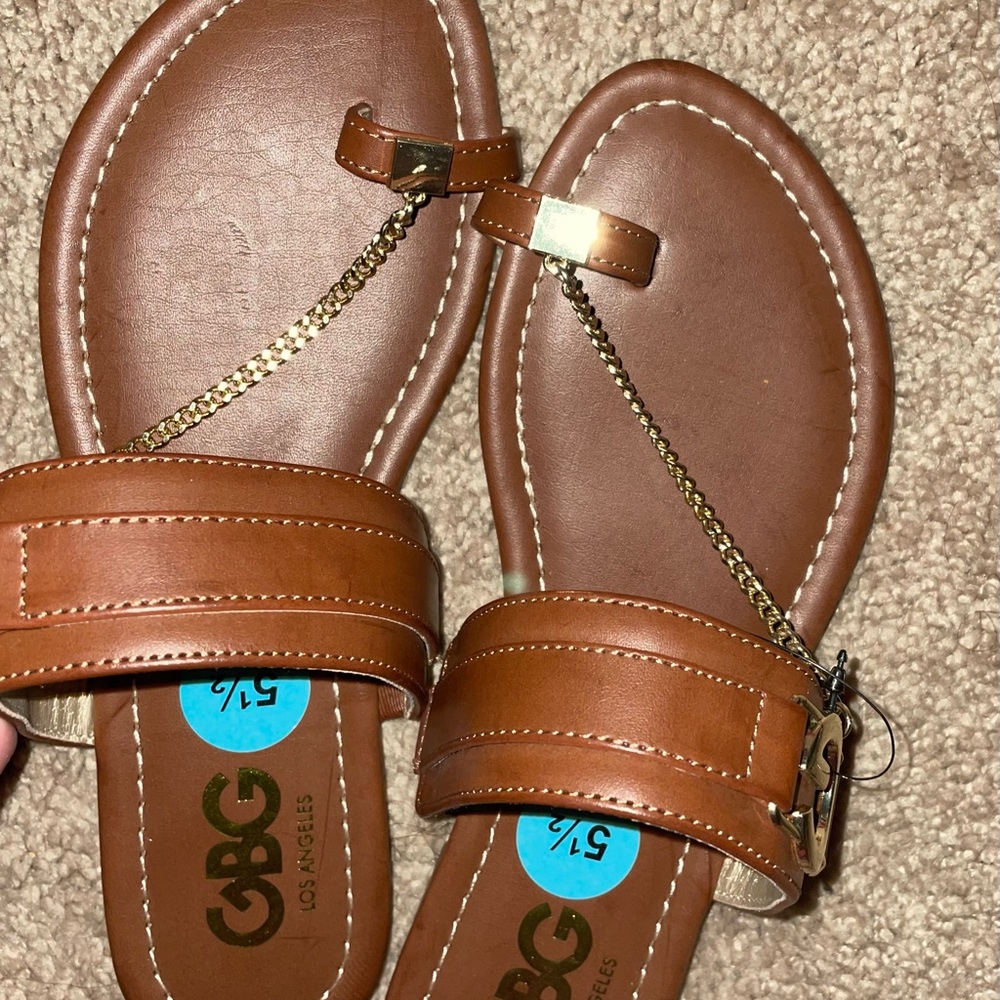 Gbg la sandals size 5 1/2